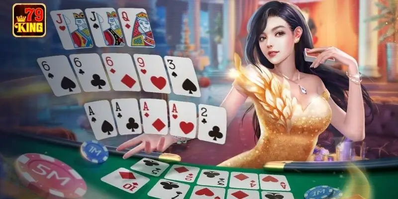 Các game bài nổi bật tại sảnh casino 79KING