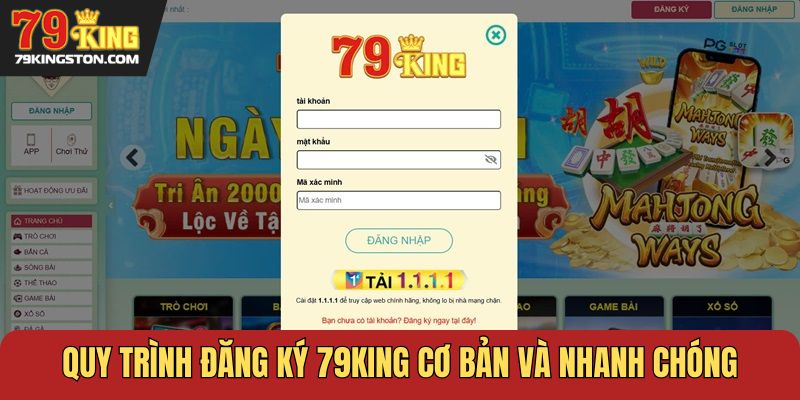 Lưu ý khi thực hiện tạo tài khoản 79KING